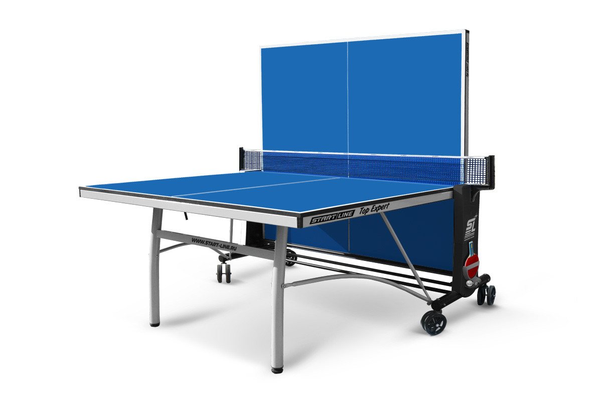 Теннисный стол START LINE Top Expert 6045 (ЛМДФ, усиленный, складной) - фото 1 - id-p172473230