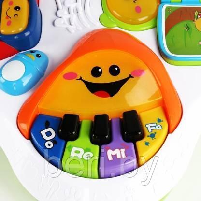 QX-91102E Детский музыкальный развивающий столик Abero Fun Learning Table - фото 5 - id-p172473218