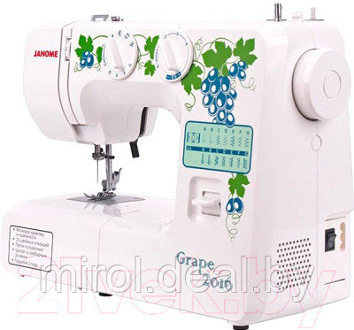 Швейная машина Janome Grape 2016 - фото 3 - id-p172038367