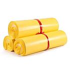 Желтый курьерский пакет с клеевым клапаном , размером 380*480 мм, упаковка 100шт, толщина 60 мкрн