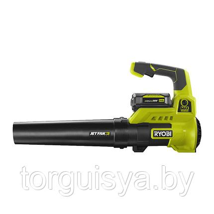 Воздуходувка аккумуляторная RYOBI MAX POWER RY36BLA-140, фото 2