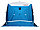 Зимняя палатка Призма Премиум STRONG (1-сл) 225*215 (бело-синий), арт 1058, фото 4