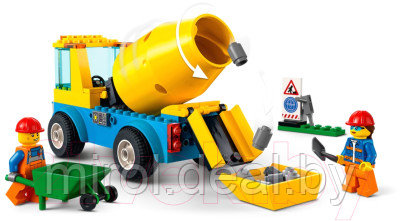 Конструктор Lego City Бетономешалка 60325 - фото 3 - id-p172476084
