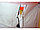 Зимняя палатка Призма Премиум STRONG (2-сл) 225*215 (бело-оранжевый), арт 1100, фото 2