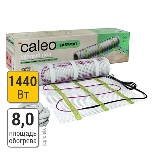 Caleo Easymat 180-0,5-8,0 мат нагревательный
