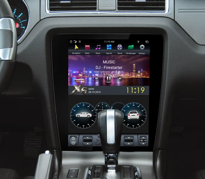 ШТАТНАЯ МАГНИТОЛА Ford Mustang VI 2009-2014 Tesla Style  Android 10
