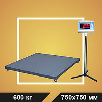 Весы платформенные ВСП4-600.2А9 750*750 (нерж.)