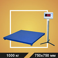 Весы платформенные ВСП4-1000.2А9 750*750