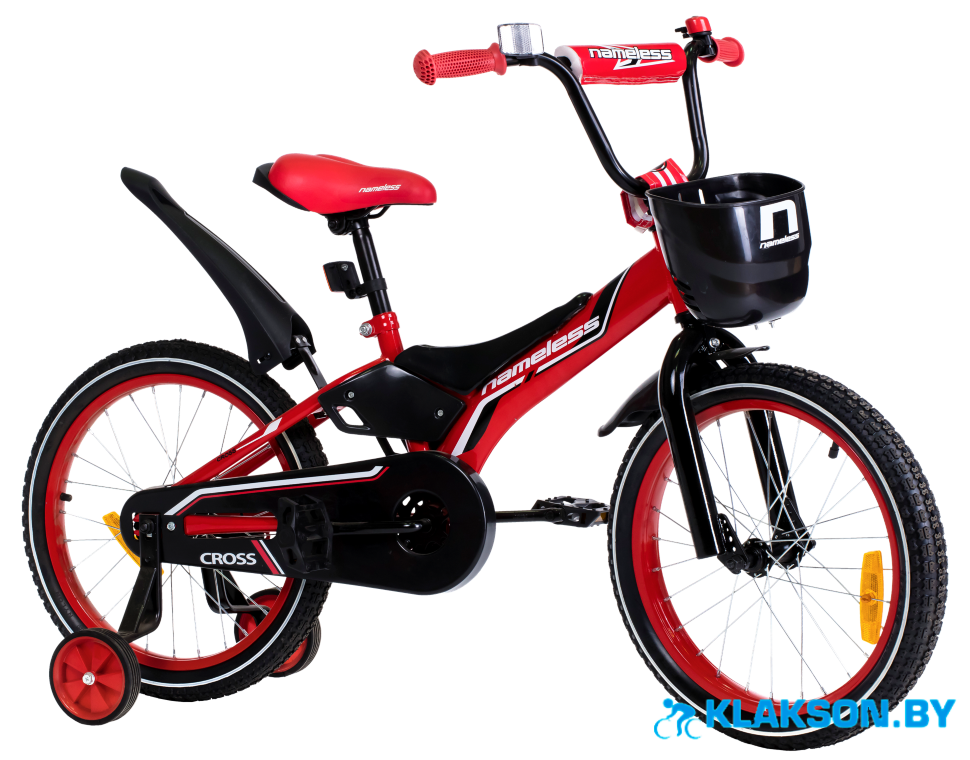Детский велосипед Nameless Cross 20 2022 (красный/черный)