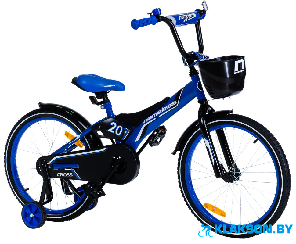 Детский велосипед Nameless Cross 20 2022 (синий/черный)