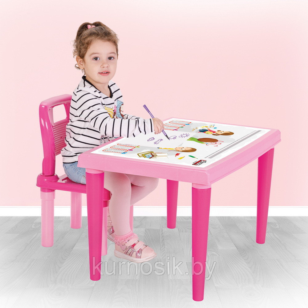 Детский набор мебели Pilsan Столик и стульчик для детей Pilsan 03516 - фото 2 - id-p172482622