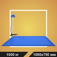 Весы платформенные ВСП4-1000.2В9 1000* 750