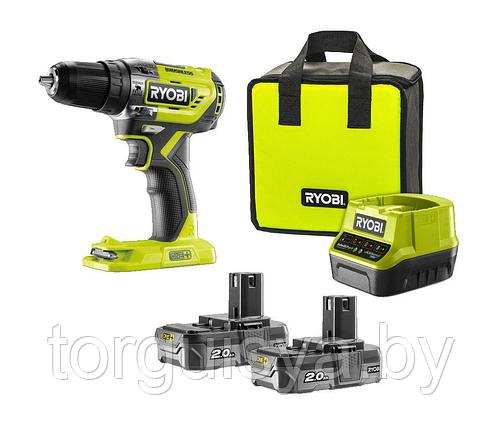 ONE + / Ударная дрель-шуруповерт RYOBI R18PD5-220S, фото 2