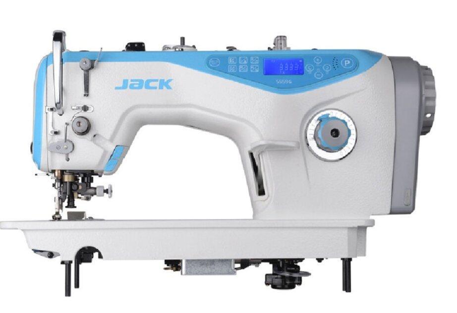 Промышленная швейная машина JACK JK-5559G-W автоматическая одноигольная стачивающая с обрезкой края - фото 2 - id-p73579589