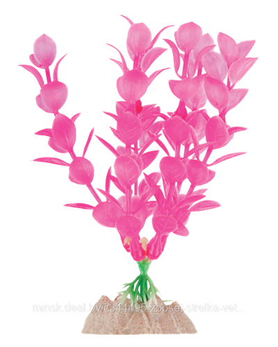 GloFish Растение M, Розовое