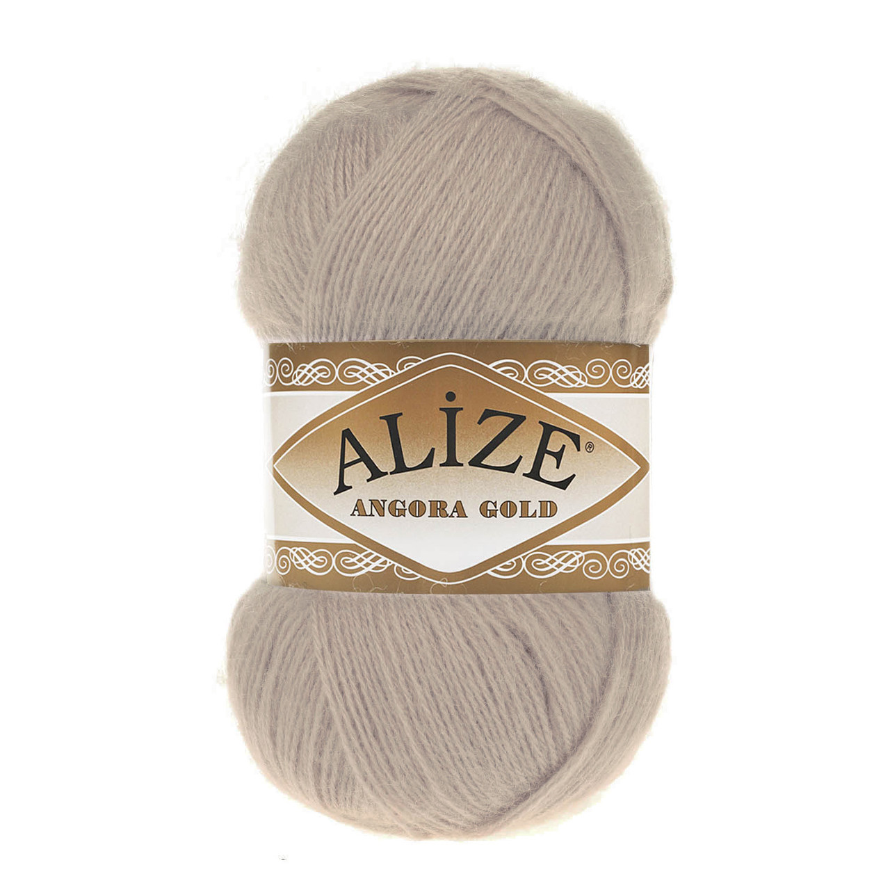 Пряжа Alize Angora Gold цвет 506 молочно-бежевый