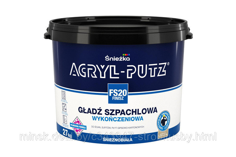 Шпатлёвка Acryl-Putz финиш(27кг)