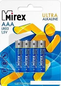 Батарейки Mirex Ultra Alkaline AAA 4 шт LR03-E4