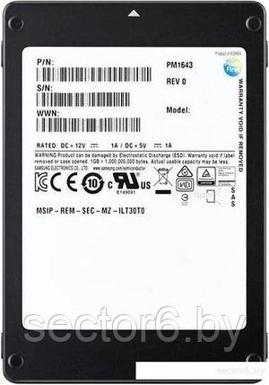 SSD Samsung PM1643a 960GB MZILT960HBHQ-00007, фото 2
