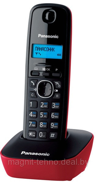 Радиотелефон Panasonic KX-TG1611RUR - фото 1 - id-p172494476