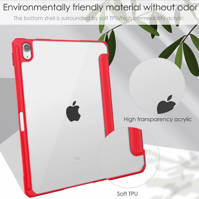 Защитный чехол книжка Acrylic TPU Case с креплением для стилуса синий для Apple iPad Air (2020) - фото 5 - id-p172494841