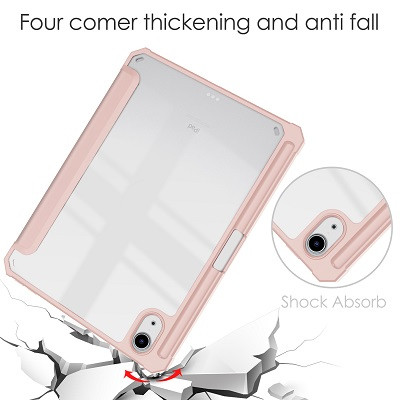 Защитный чехол книжка Acrylic TPU Case с креплением для стилуса черный для Apple iPad Mini 6 (2021) - фото 5 - id-p172494844
