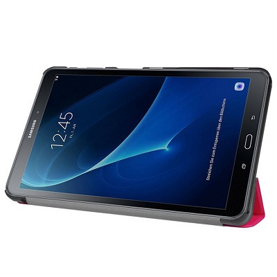 Полиуретановый чехол Nova Case розово-золотой для Samsung Galaxy Tab A 10.1 SM-T580/585 - фото 4 - id-p172494849