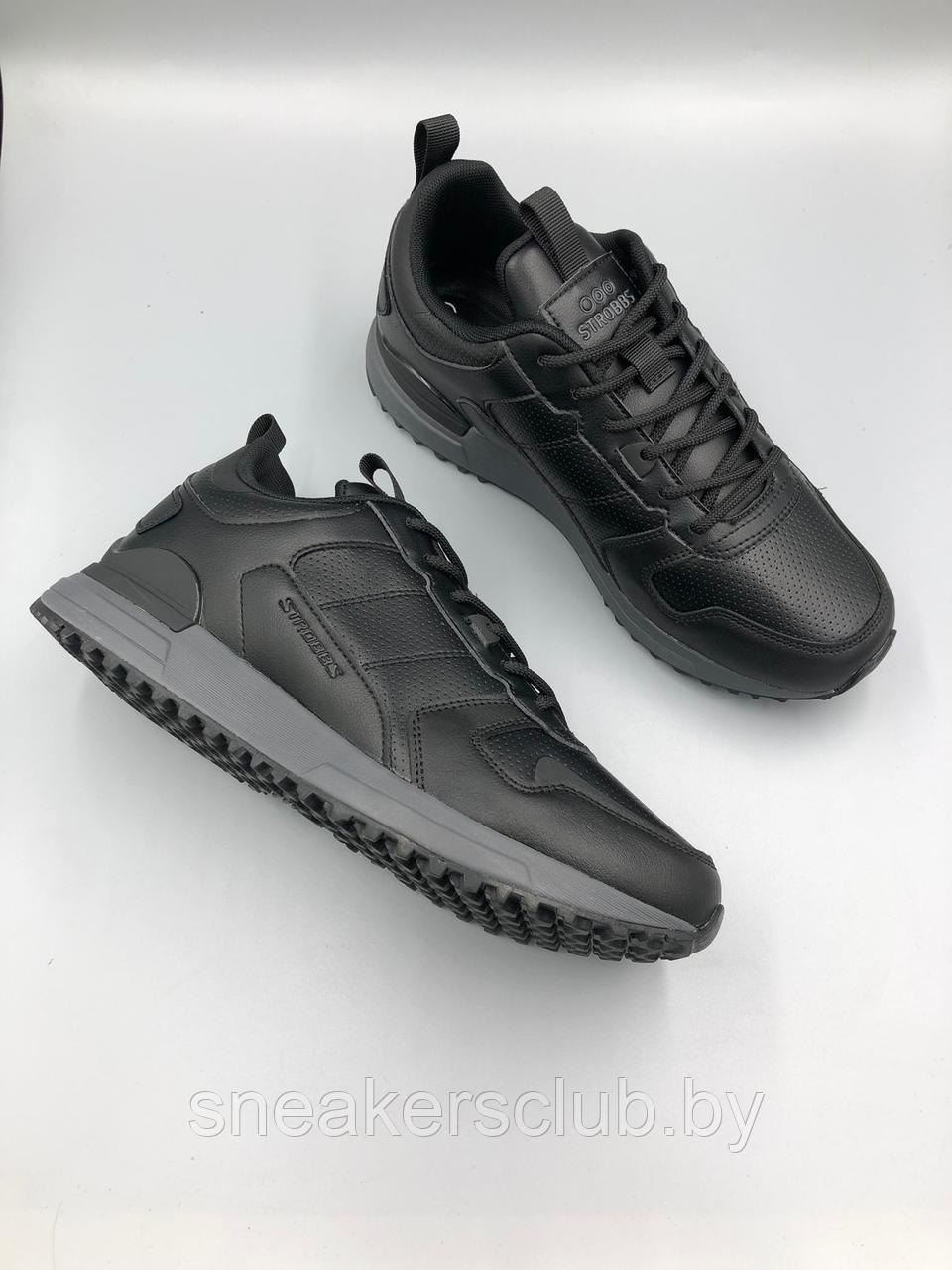 Кроссовки женские демисезонные черные Strobbs
