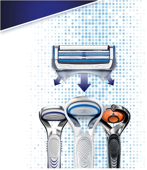 Сменные кассеты Gillette Skinguard Sensitive (8 шт) - фото 4 - id-p172500073