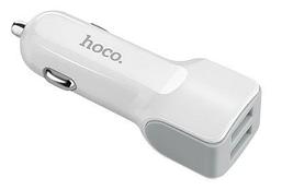Автомобильное зарядное устройство USB HOCO Z23, 2.4A, 2 USB, белый 556052
