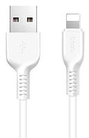 Зарядный USB дата кабель HOCO X20 Lightning, 2.4A, 2м, белый 556020