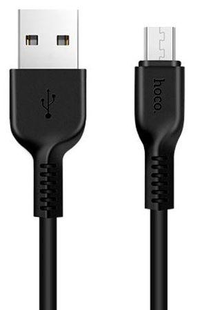 Зарядный USB дата кабель HOCO X20 MicroUSB, 2.4A, 3м, черный 556027