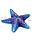 ГротАква Звезда средняя синяя Кр-2123, фото 4