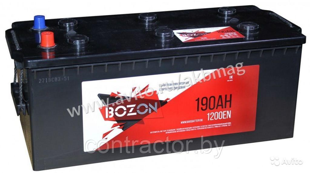 Аккумулятор 6СТ-190NR BOZON 1200А