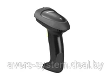 Сканер ручной проводной Mindeo MD2250AT+, 1D, USB, подставка, черный