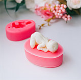 Молд силиконовый Малыш, 5×2×2,7 см младенец, фото 2