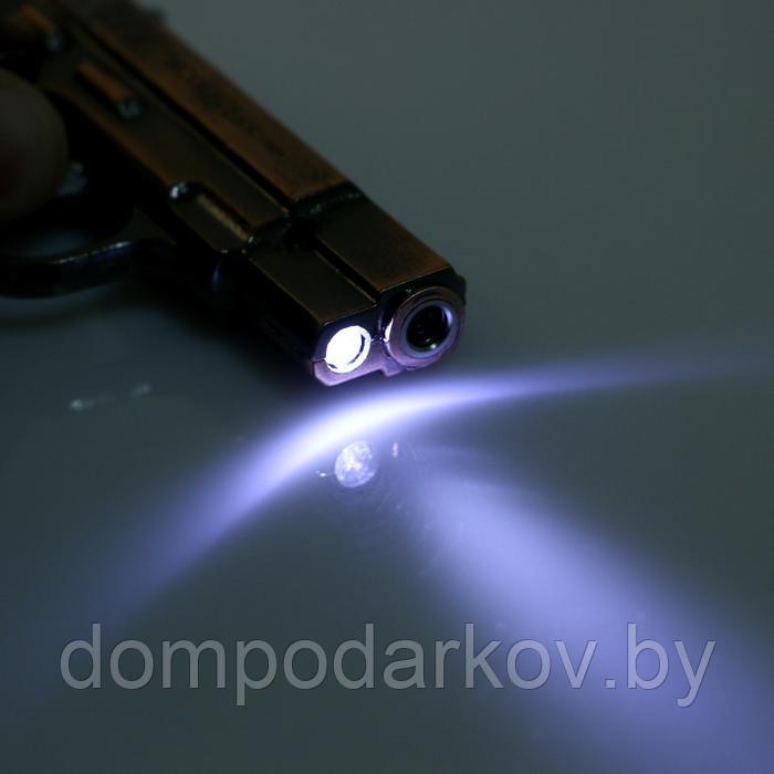 Зажигалка с фонариком «Пистолет», пьезо, газ - фото 4 - id-p87068492