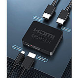 HDMI сплиттер (1 вход HDMI - 2 выхода HDMI) Орбита OT-AVW50, фото 2
