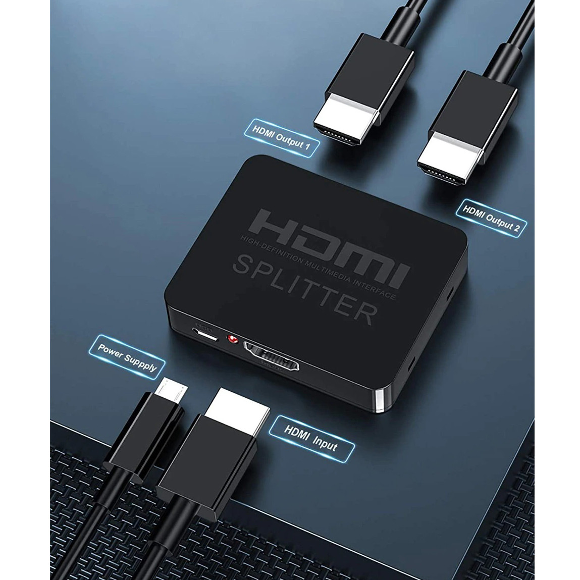 HDMI сплиттер (1 вход HDMI - 2 выхода HDMI) Орбита OT-AVW50 - фото 2 - id-p172555376