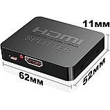 HDMI сплиттер (1 вход HDMI - 2 выхода HDMI) Орбита OT-AVW50, фото 3
