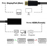 Переходник (штекер Displayport - гнездо HDMI) 15см Орбита OT-AVW58, фото 2