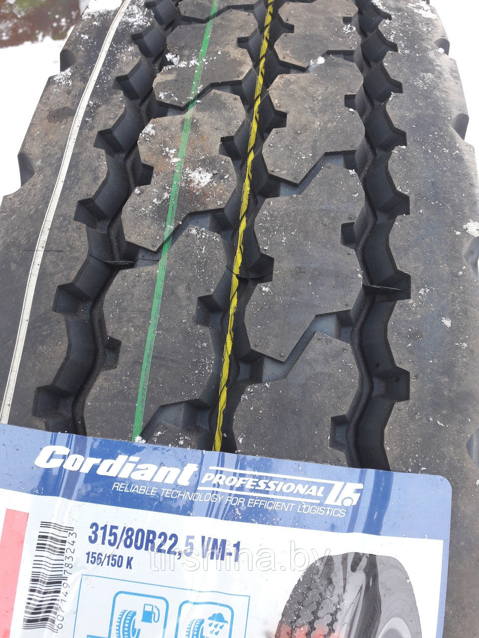 Грузовая шина 315/80 R22.5 Сordiant Professional VM-1 (cтройка) - фото 1 - id-p60823500