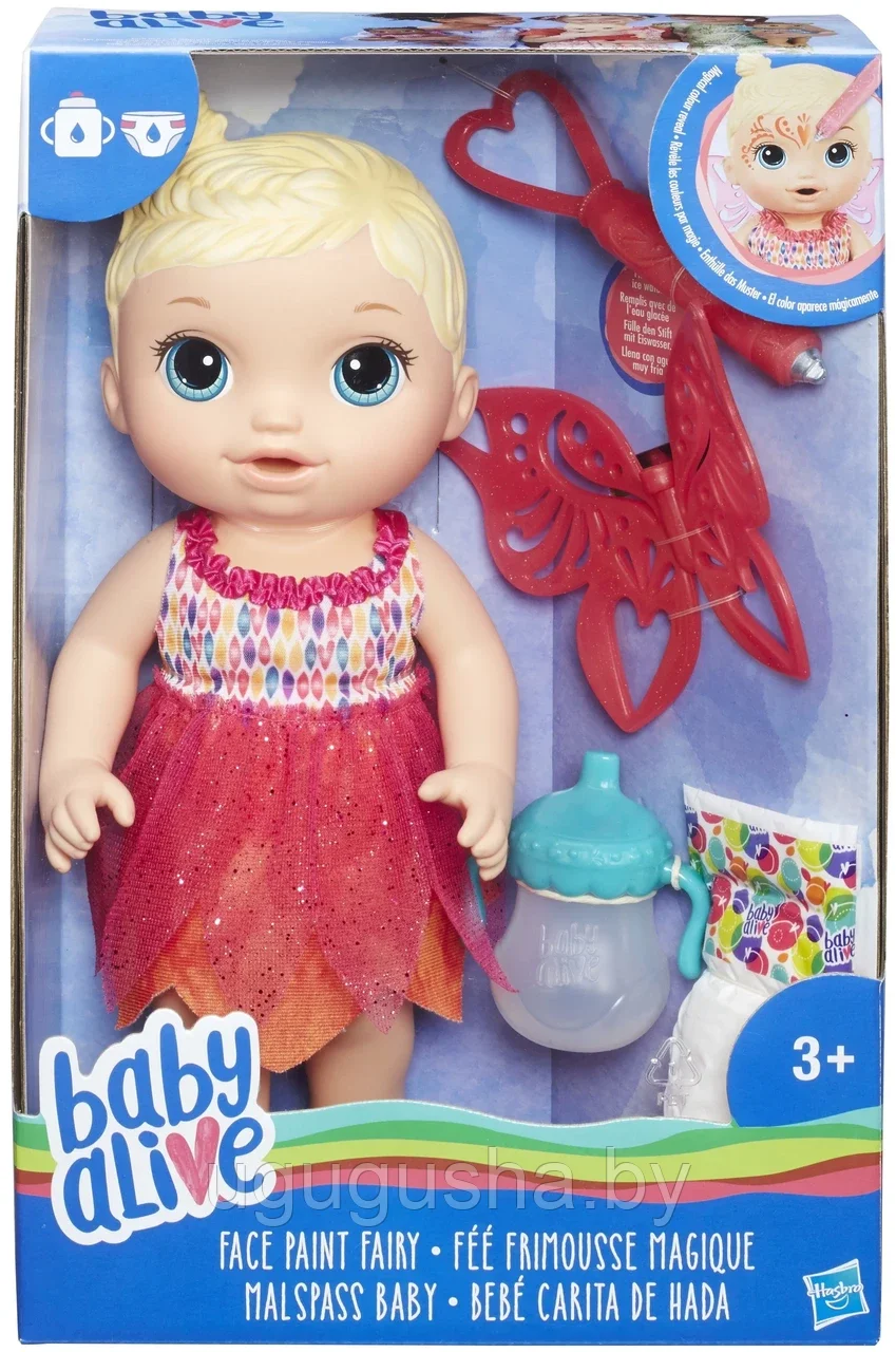 HASBRO КУКЛА BABY ALIVE МАЛЫШКА - ФЕЯ - фото 1 - id-p172567949