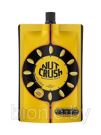 Паста арахисовая "NutCrush" "Сливочное полено" с карамелью и финиками,  200 г 1/16, фото 2