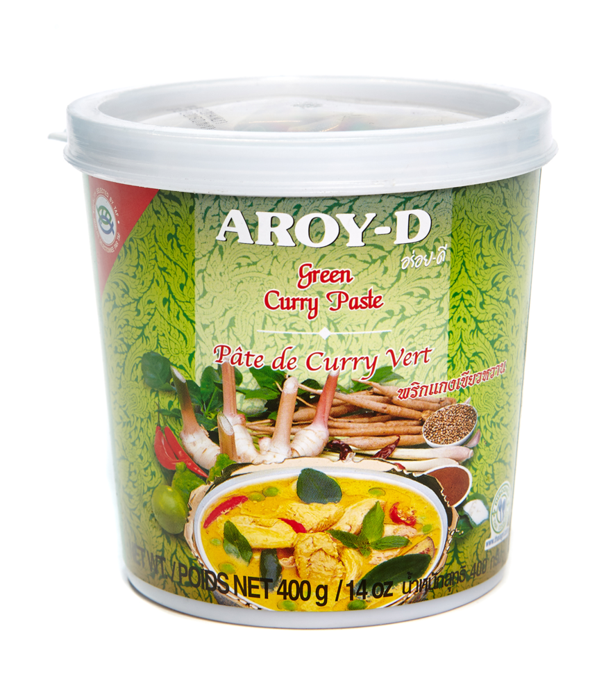 Зеленая паста Карри "Aroy-D", 400 гр.