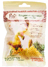 Леденцы живичные "Радоград" в саше-пакете (облепиха и мед), 20 шт.