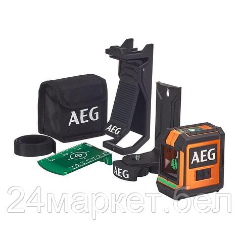 Лазерный нивелир AEG Powertools CLG220-K 4935472254 (с магнитным и потолочным кронштейнами), фото 2