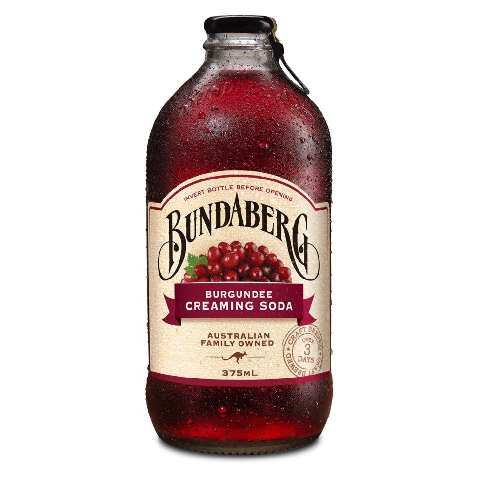 Напиток Bundaberg Burgundee Creaming Soda, 375 мл (Бургундская крем-сода)
