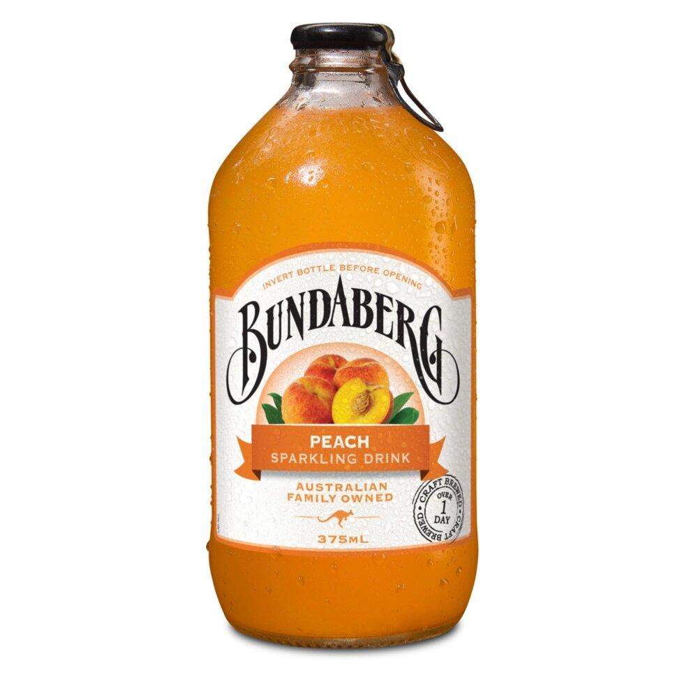 Напиток Bundaberg Peach, 375 мл (персик)