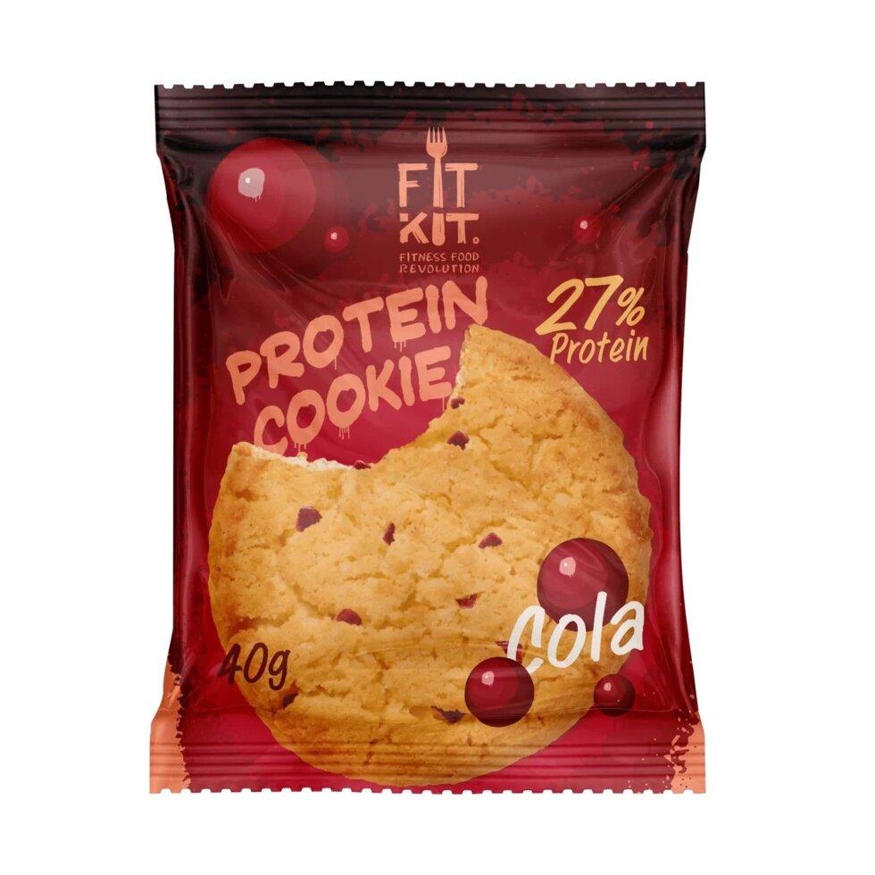 Печенье протеиновое Fit Kit Кола, 40 г